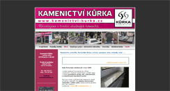 Desktop Screenshot of kamenictvi-kurka.cz